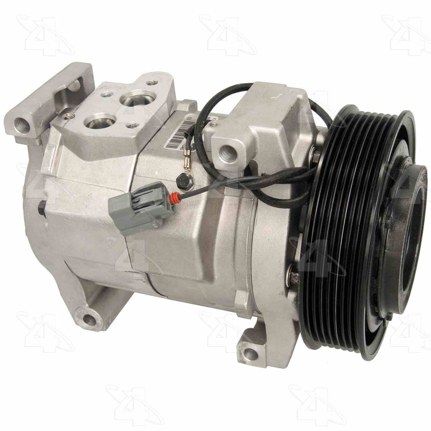 four seasons new nippondenso 10s17c compressor w/ clutch  frsport 78389