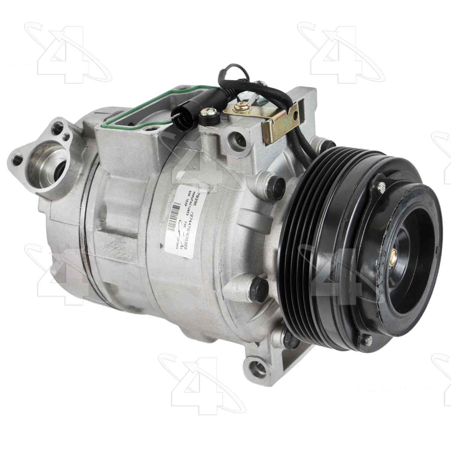 four seasons new nippondenso 7sb16c compressor w/ clutch  frsport 78396