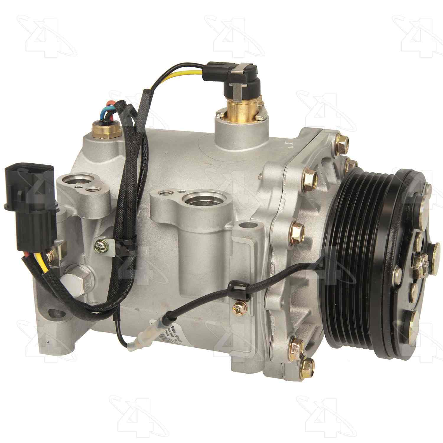 four seasons new mitsubishi msc90c compressor w/ clutch  frsport 78485