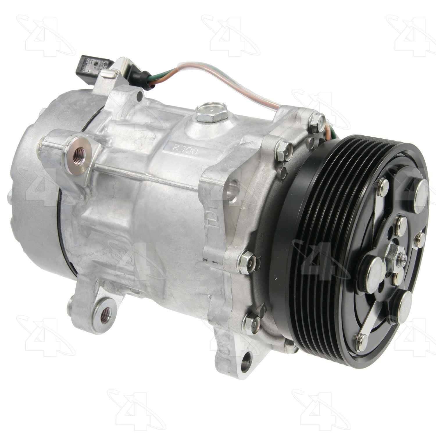 four seasons new sanden/sankyo sd7v16 compressor w/ clutch  frsport 78543