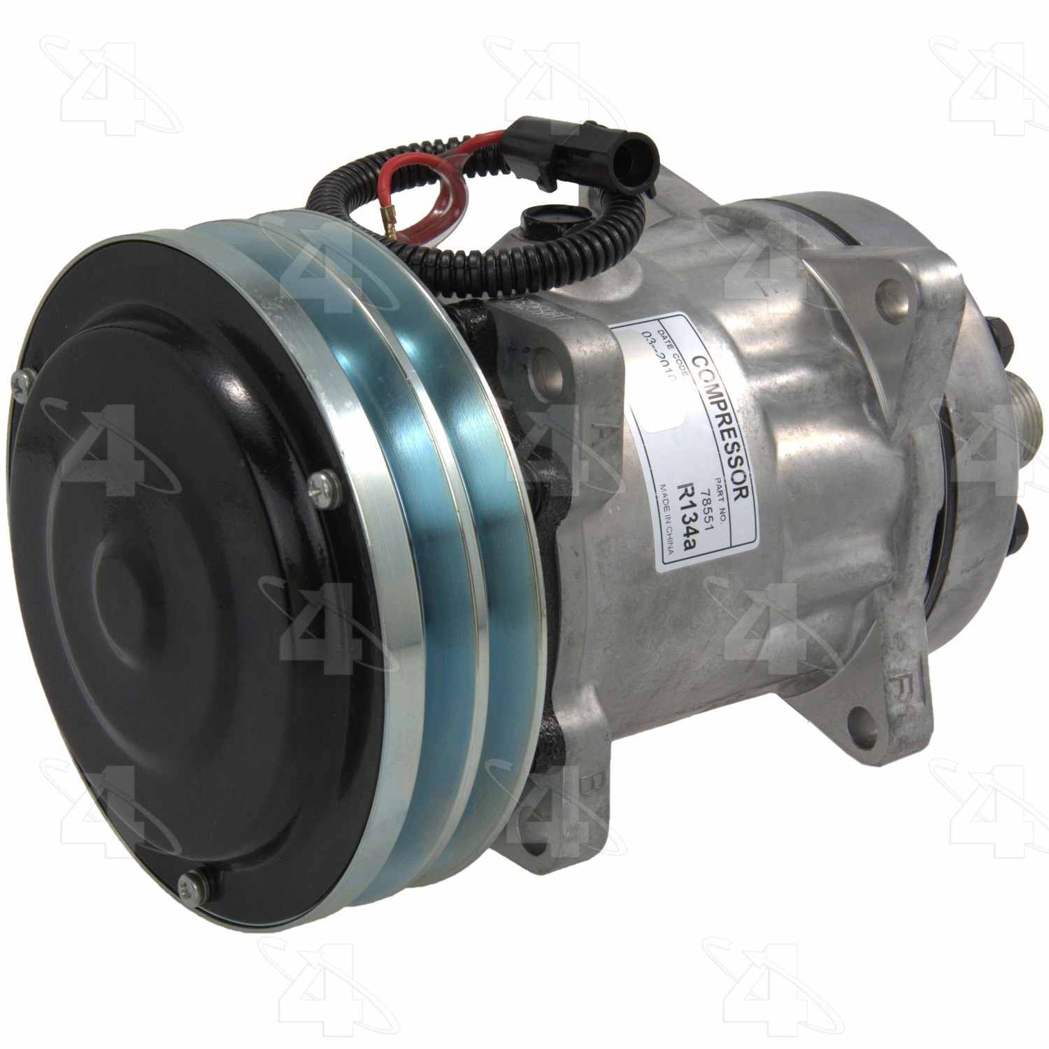 four seasons new sanden/sankyo sd7h15 compressor w/ clutch  frsport 78551