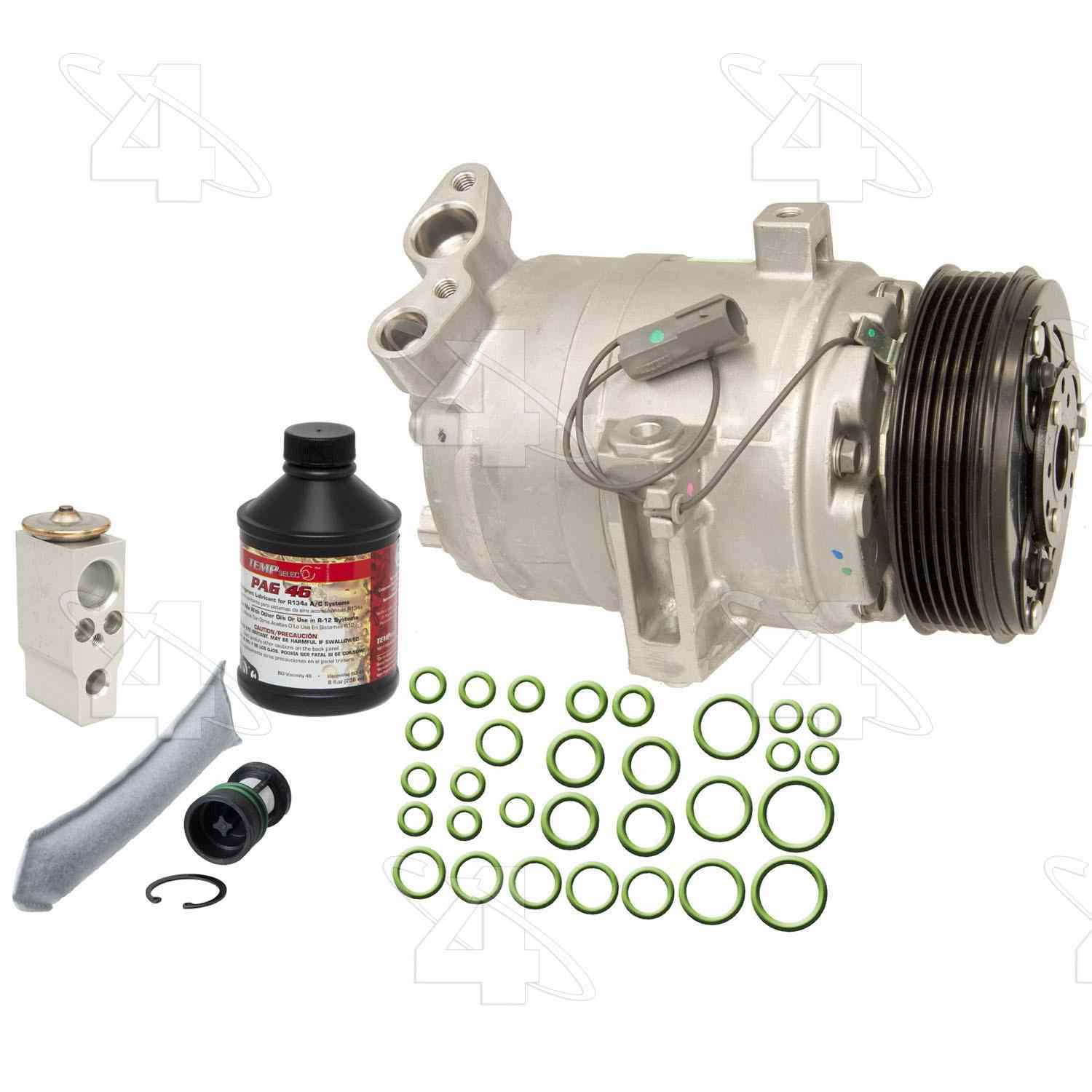 four seasons complete air conditioning kit w/ new compressor  frsport 8142nk