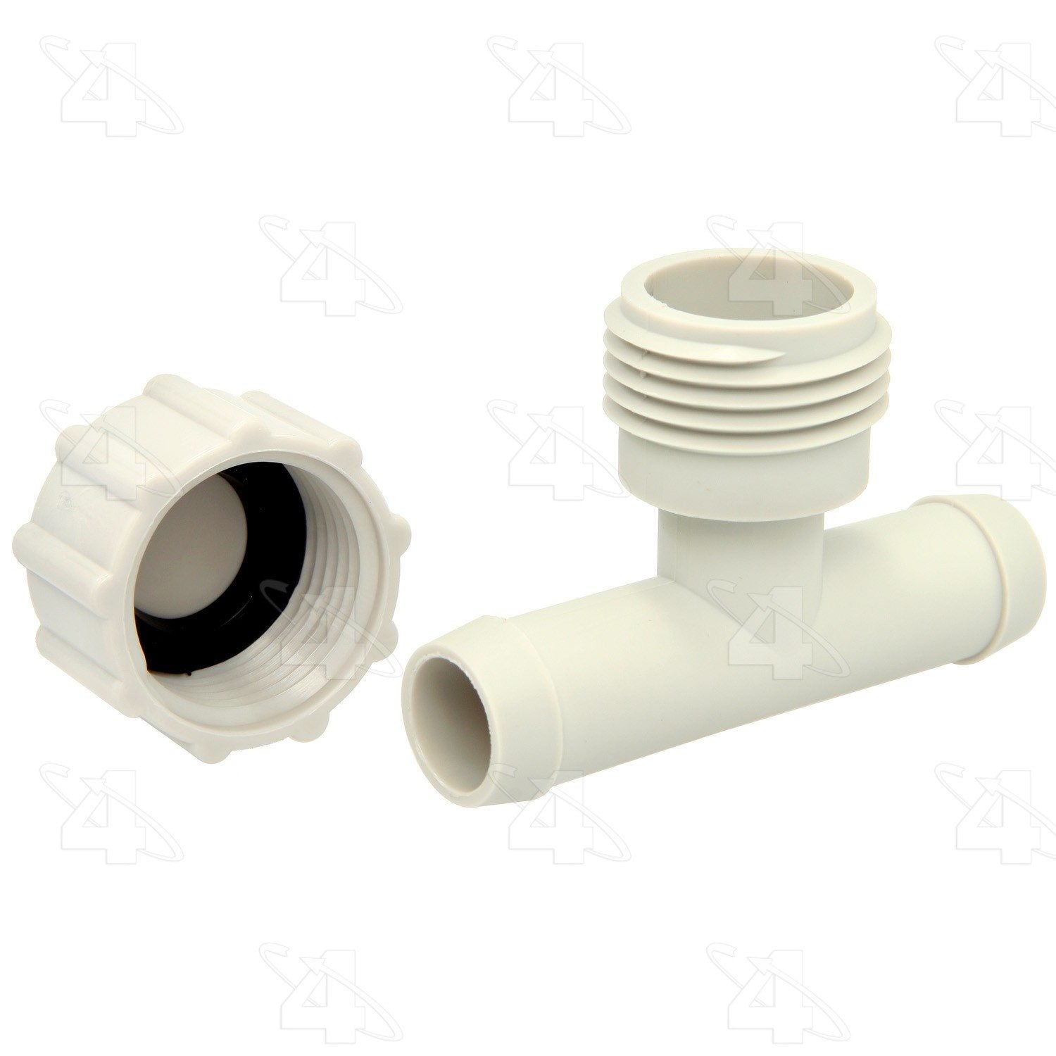 Four Seasons Flush Tee Heater Fitting  top view frsport 84631