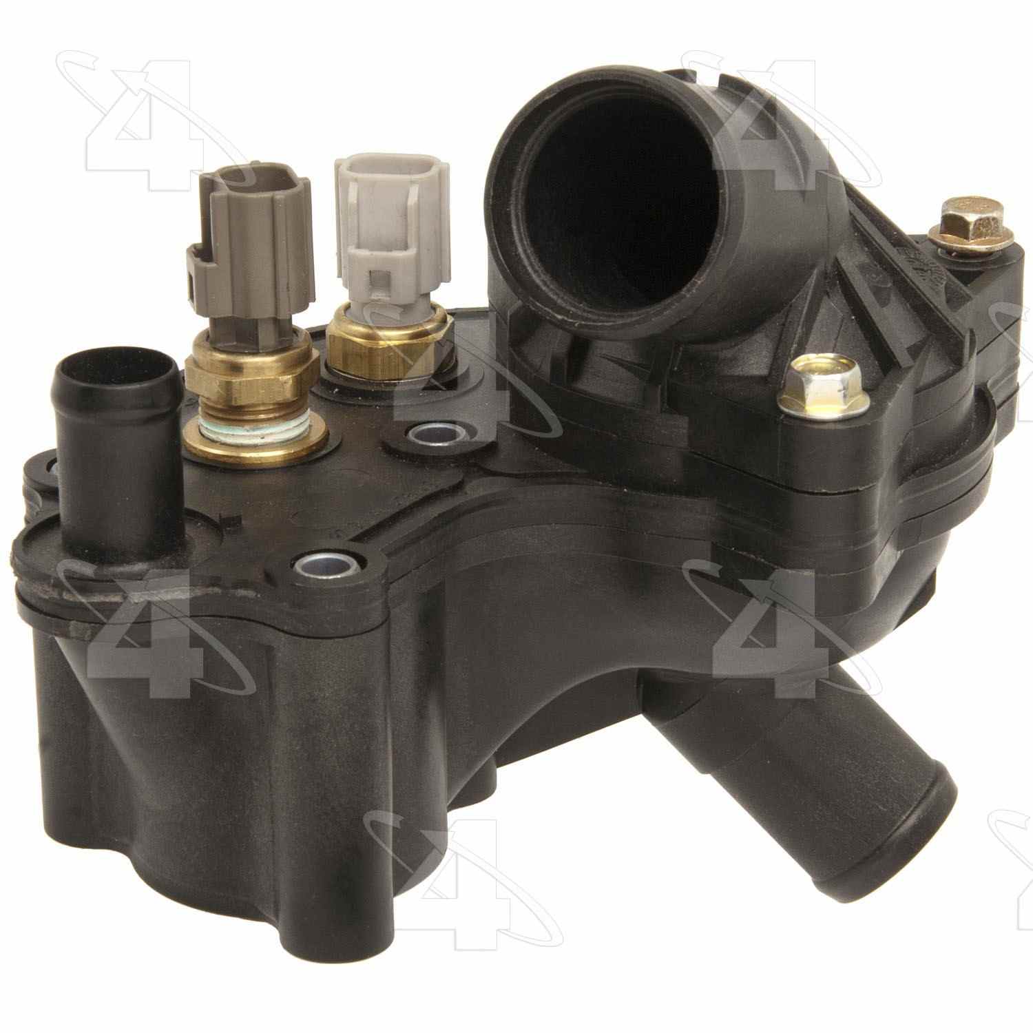 four seasons outlet and thermostat housing kit with thermostat  frsport 85331t