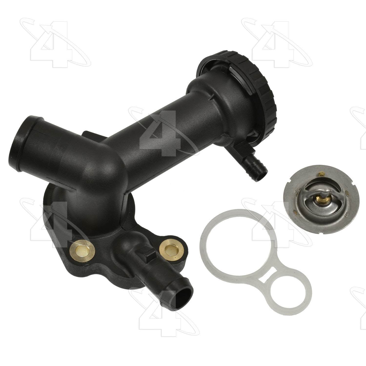 four seasons coolant filler neck with thermostat  frsport 85958