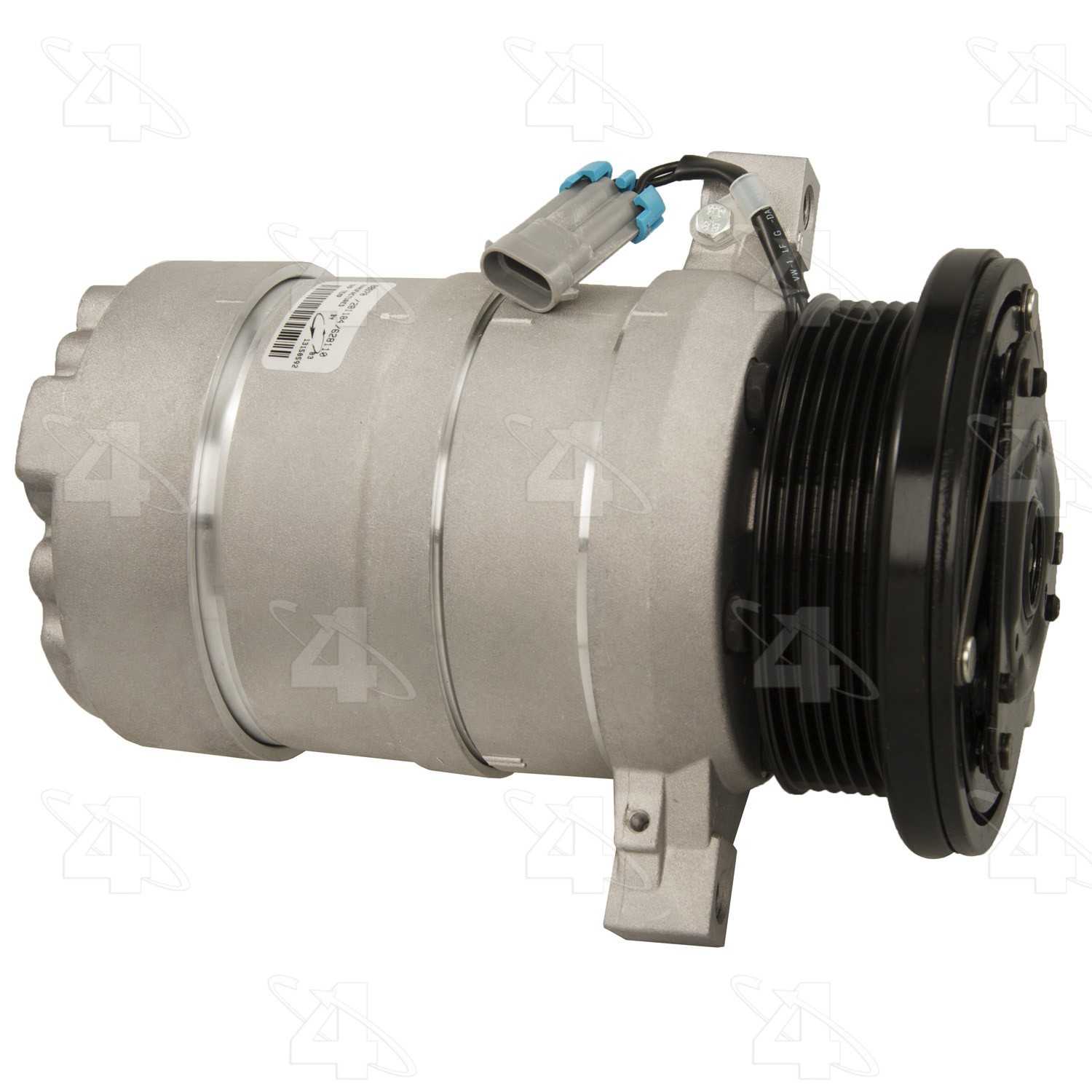 four seasons new gm da6, hr6, he6 compressor w/ clutch  frsport 88970