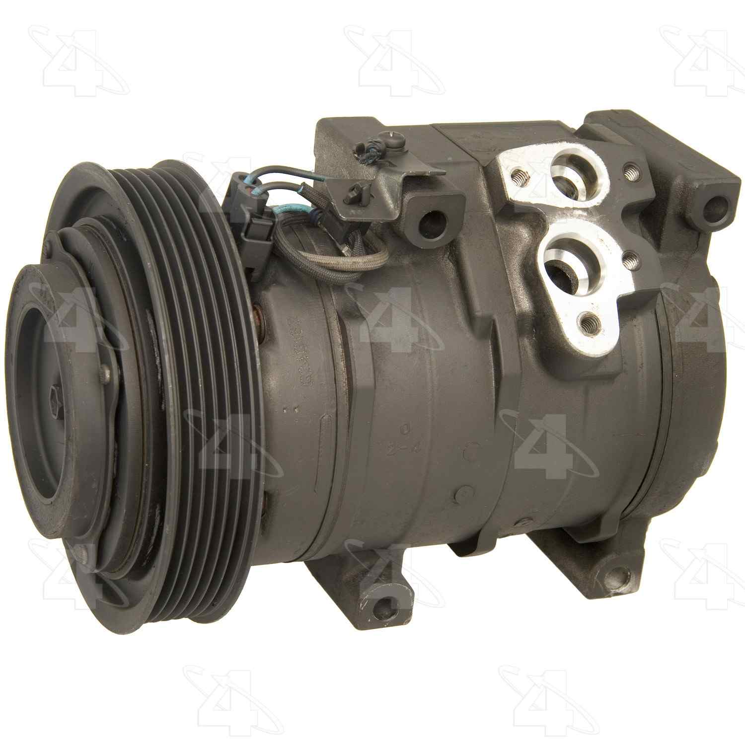 four seasons reman nippondenso 10s17c compressor w/ clutch  frsport 97327