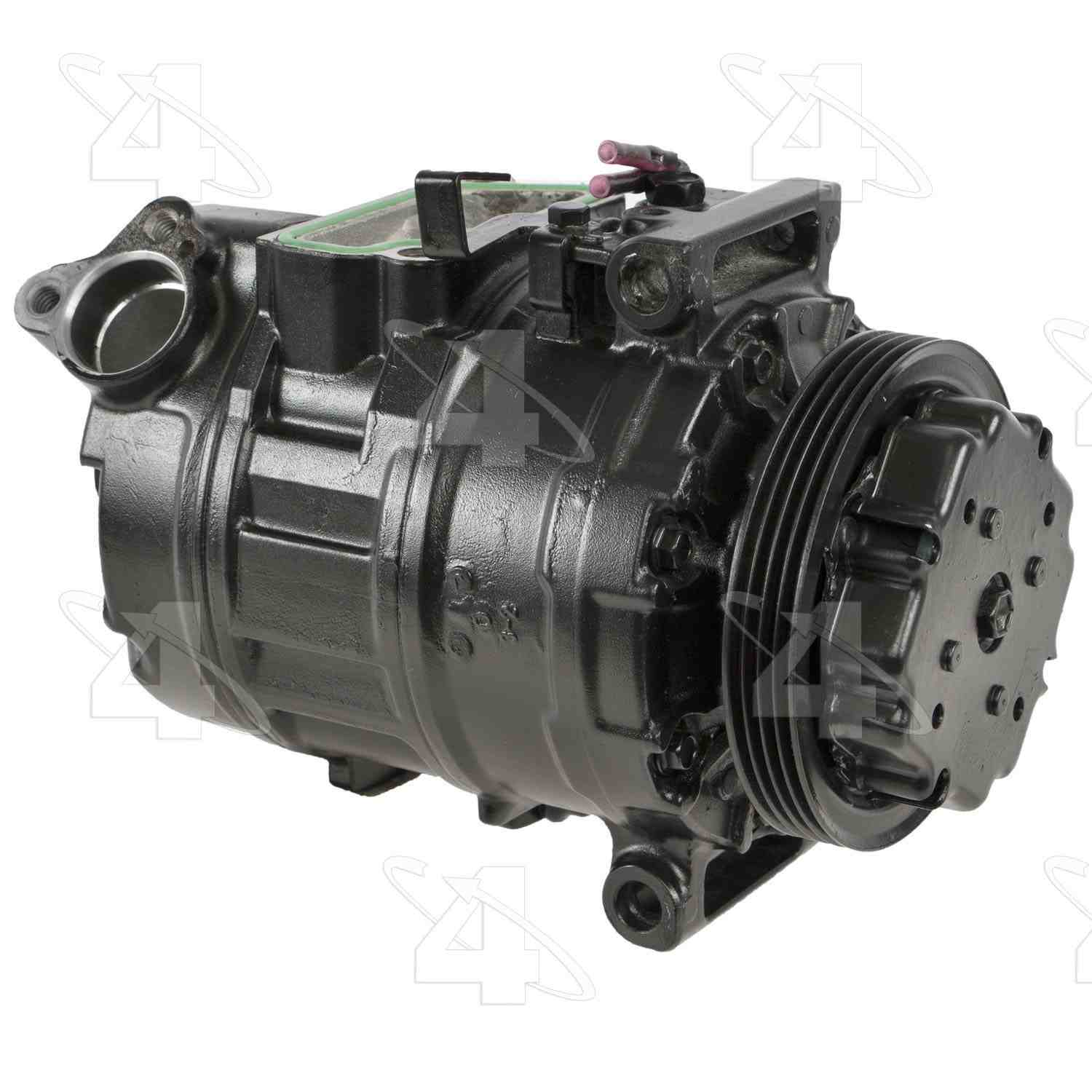 four seasons reman nippondenso 7seu16c compressor w/ clutch  frsport 97358