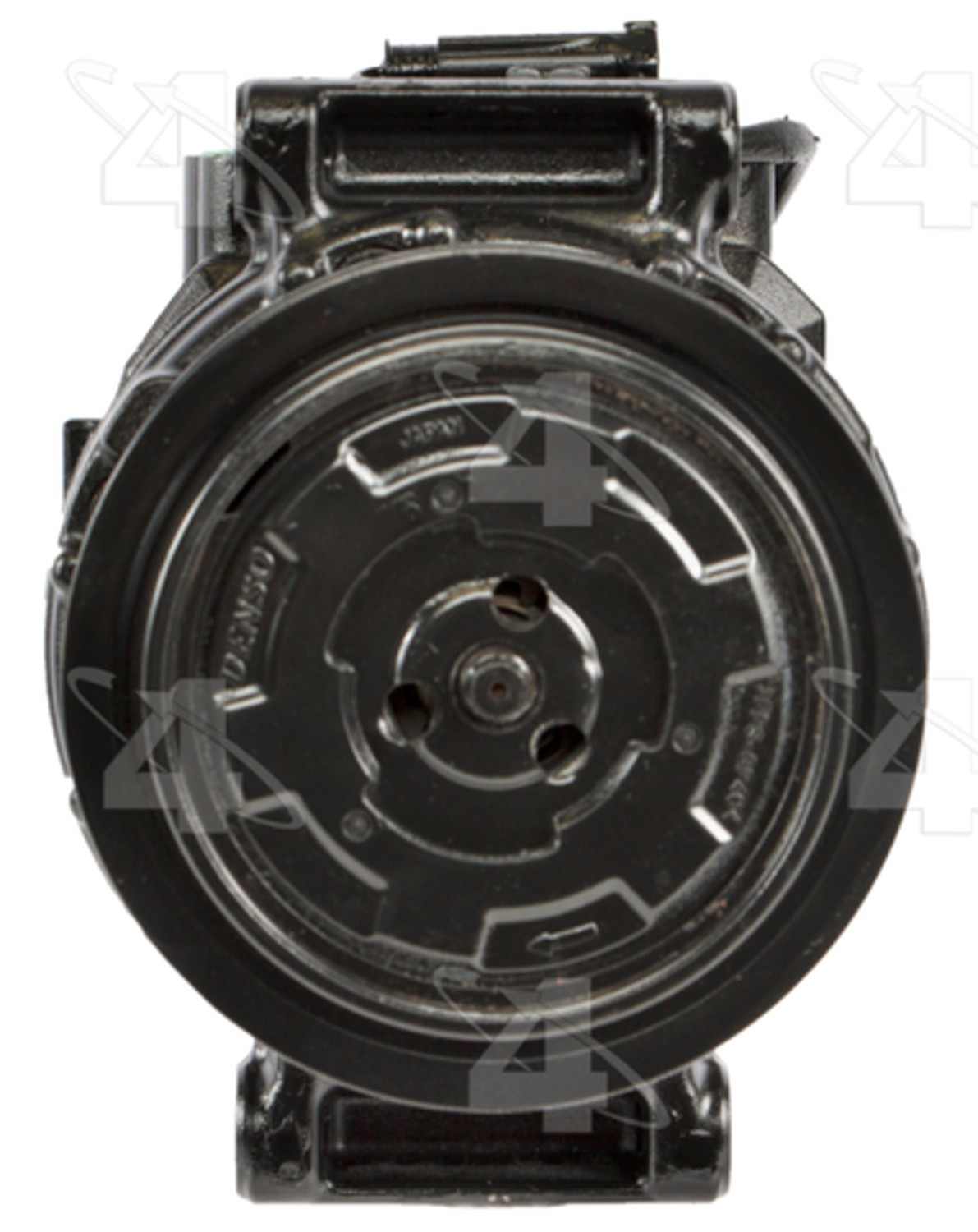 Four Seasons Reman Nippondenso 7SEU17C Compressor w/ Clutch  top view frsport 97366