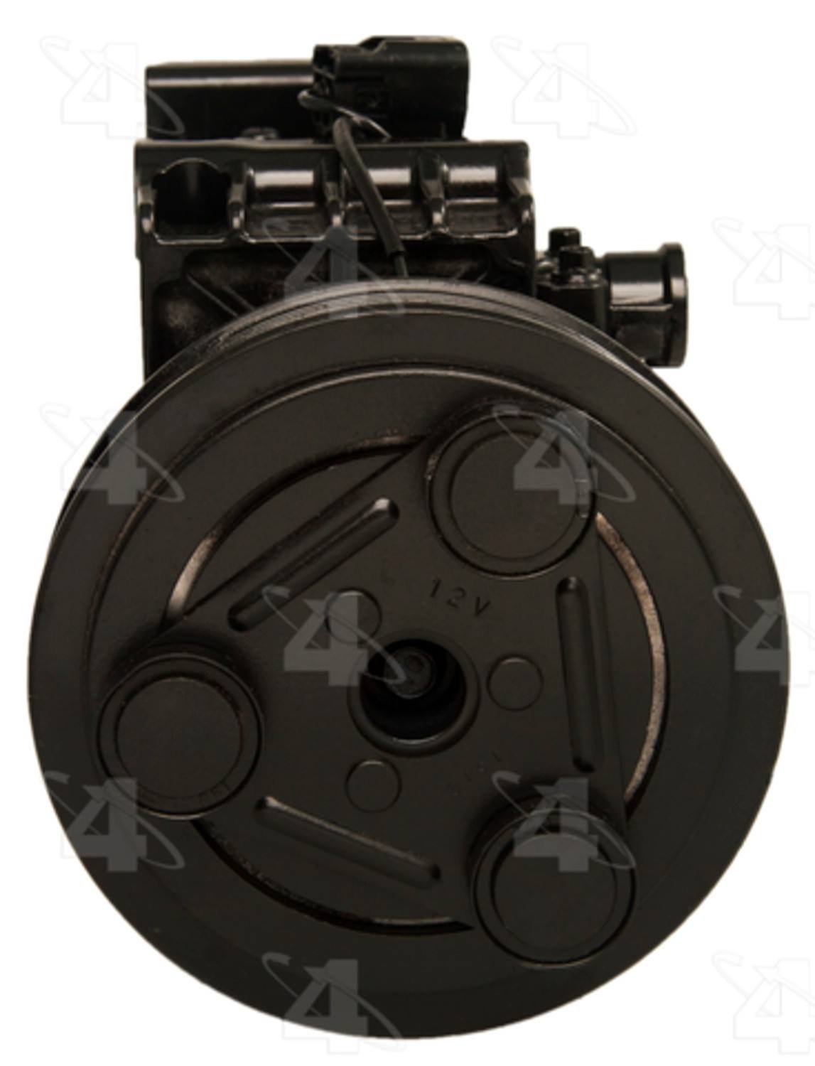 Four Seasons Reman Matsushita/Panasonic H12A1K4DW Compressor w/ Clutch  top view frsport 97470