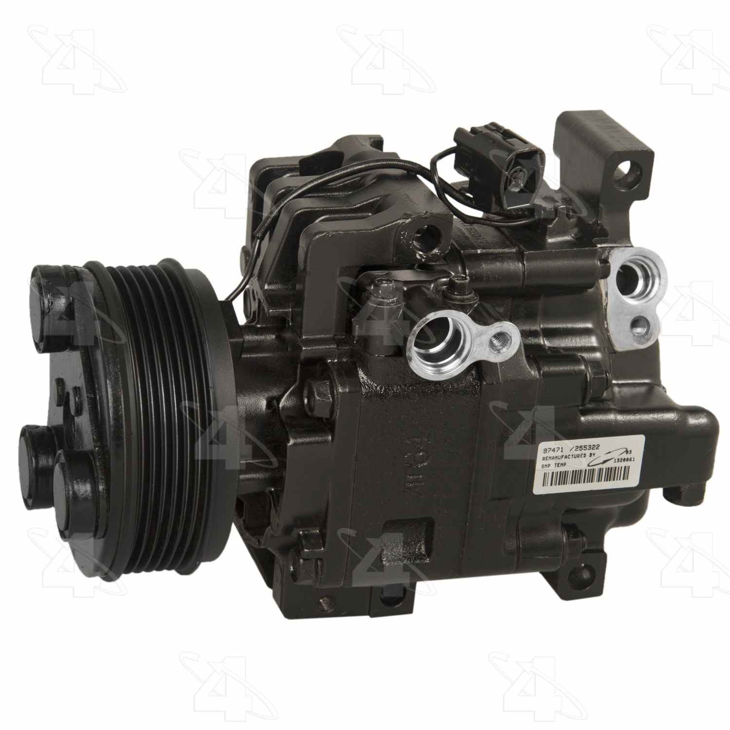 four seasons reman matsushita/panasonic h12a1k4dw compressor w/ clutch  frsport 97471