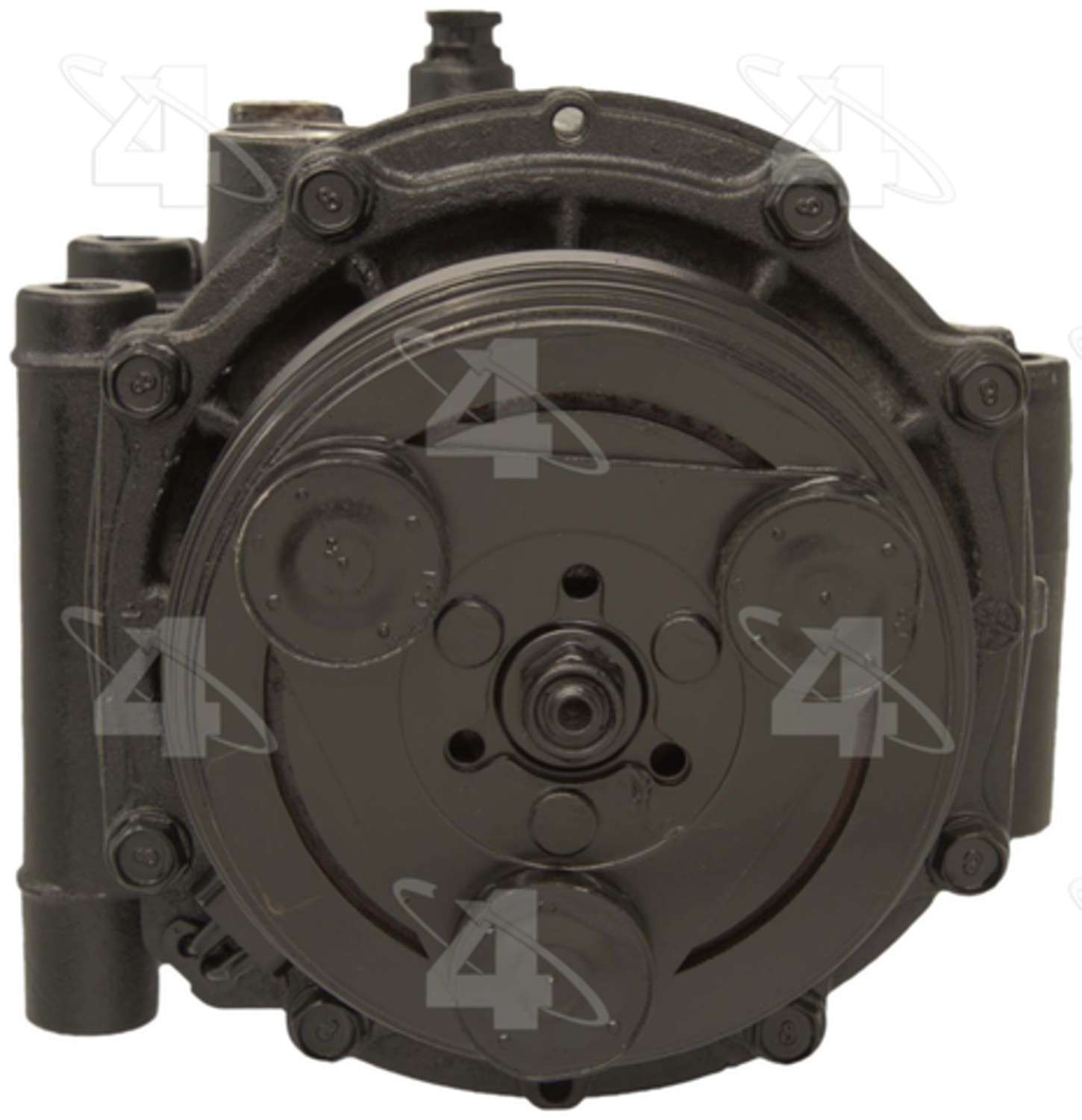 Four Seasons Reman Mitsubishi MSC130CG1 Compressor w/ Clutch  top view frsport 97481