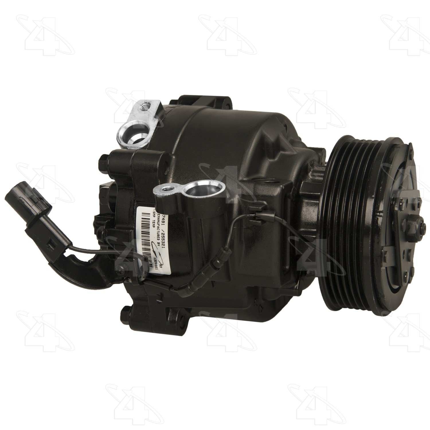 four seasons reman mitsubishi qs90 compressor w/ clutch  frsport 97491