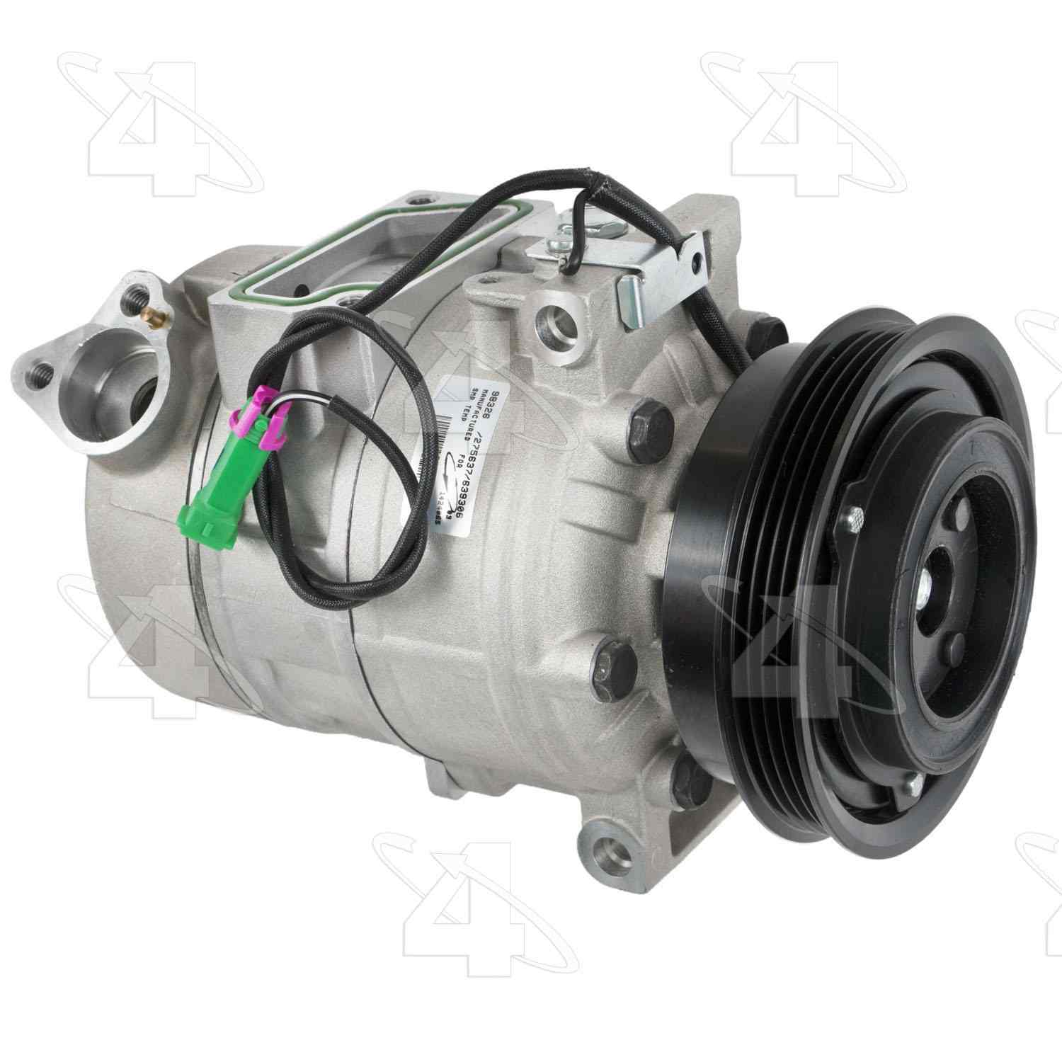 four seasons new nippondenso 7sb16c compressor w/ clutch  frsport 98326