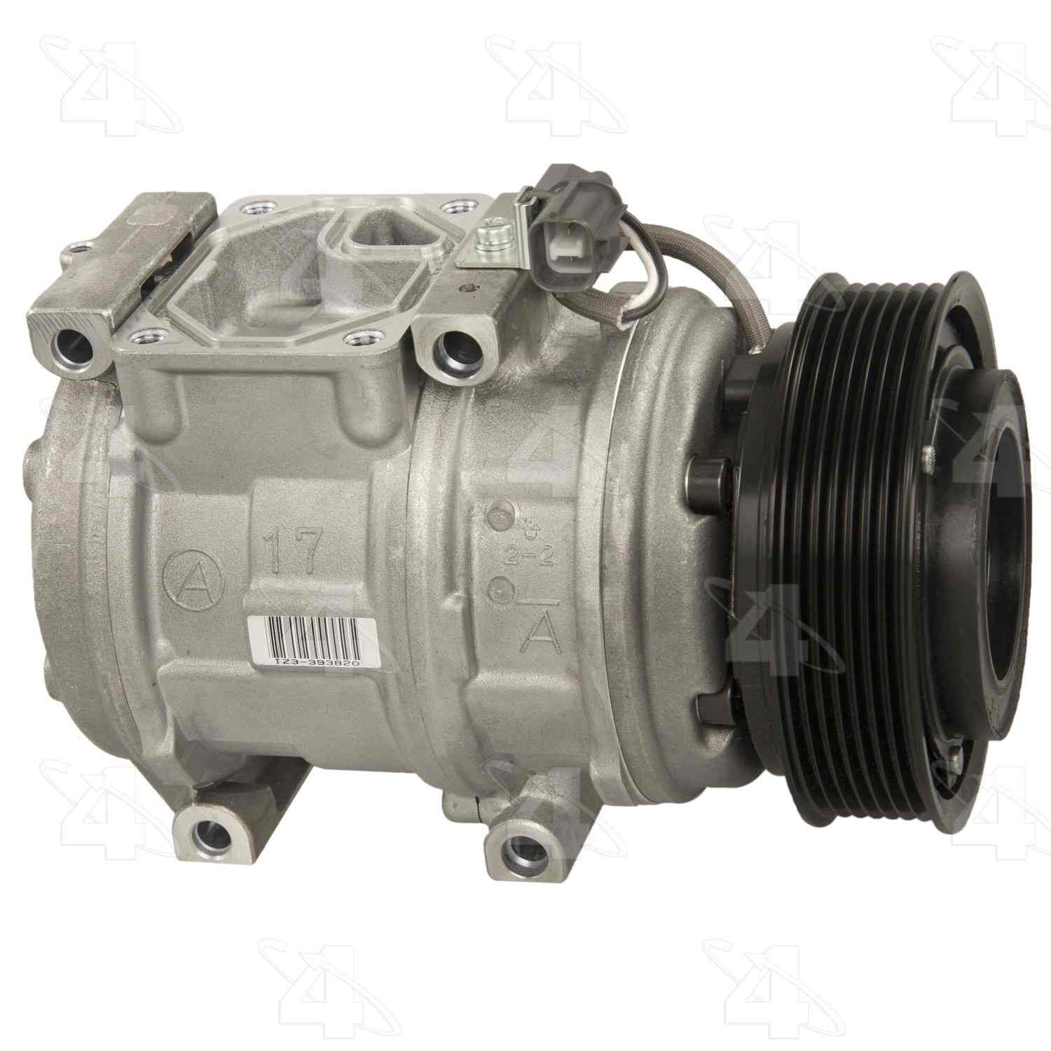 four seasons new nippondenso 10pa17c compressor w/ clutch  frsport 98334