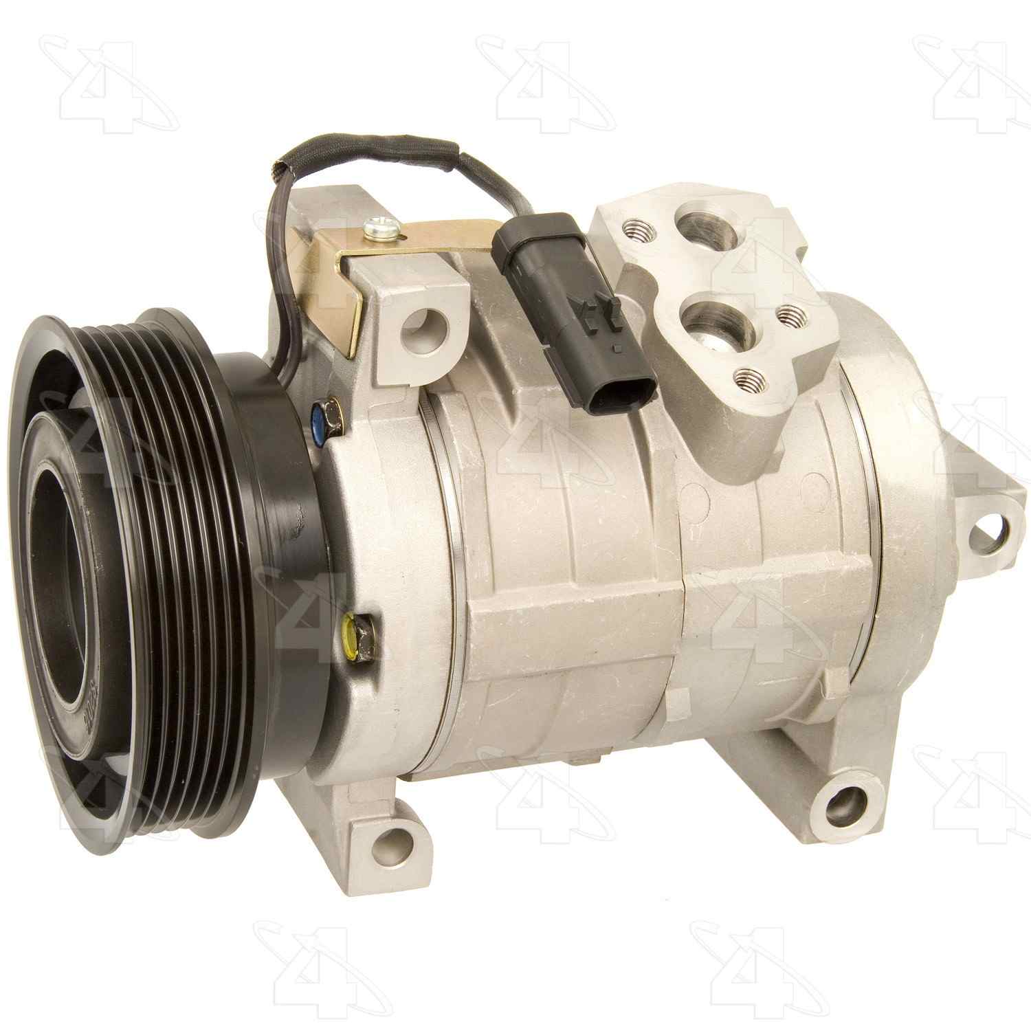 four seasons new nippondenso 10s17c compressor w/ clutch  frsport 98346