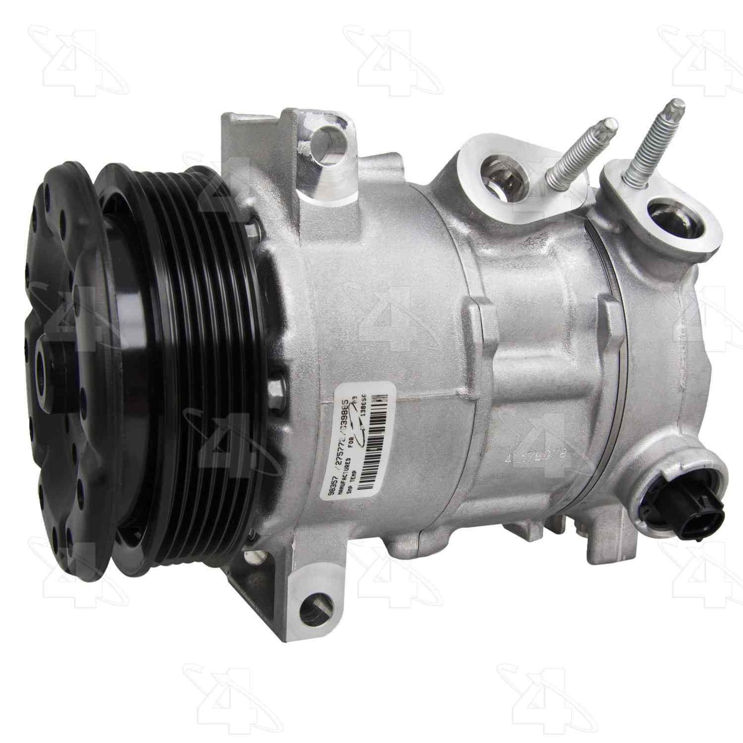 four seasons new nippondenso 6seu16c compressor w/ clutch  frsport 98357