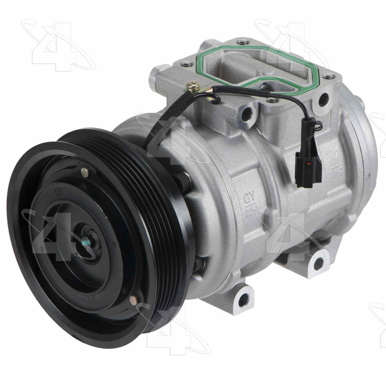 four seasons new nippondenso 10pa17c compressor w/ clutch  frsport 98374