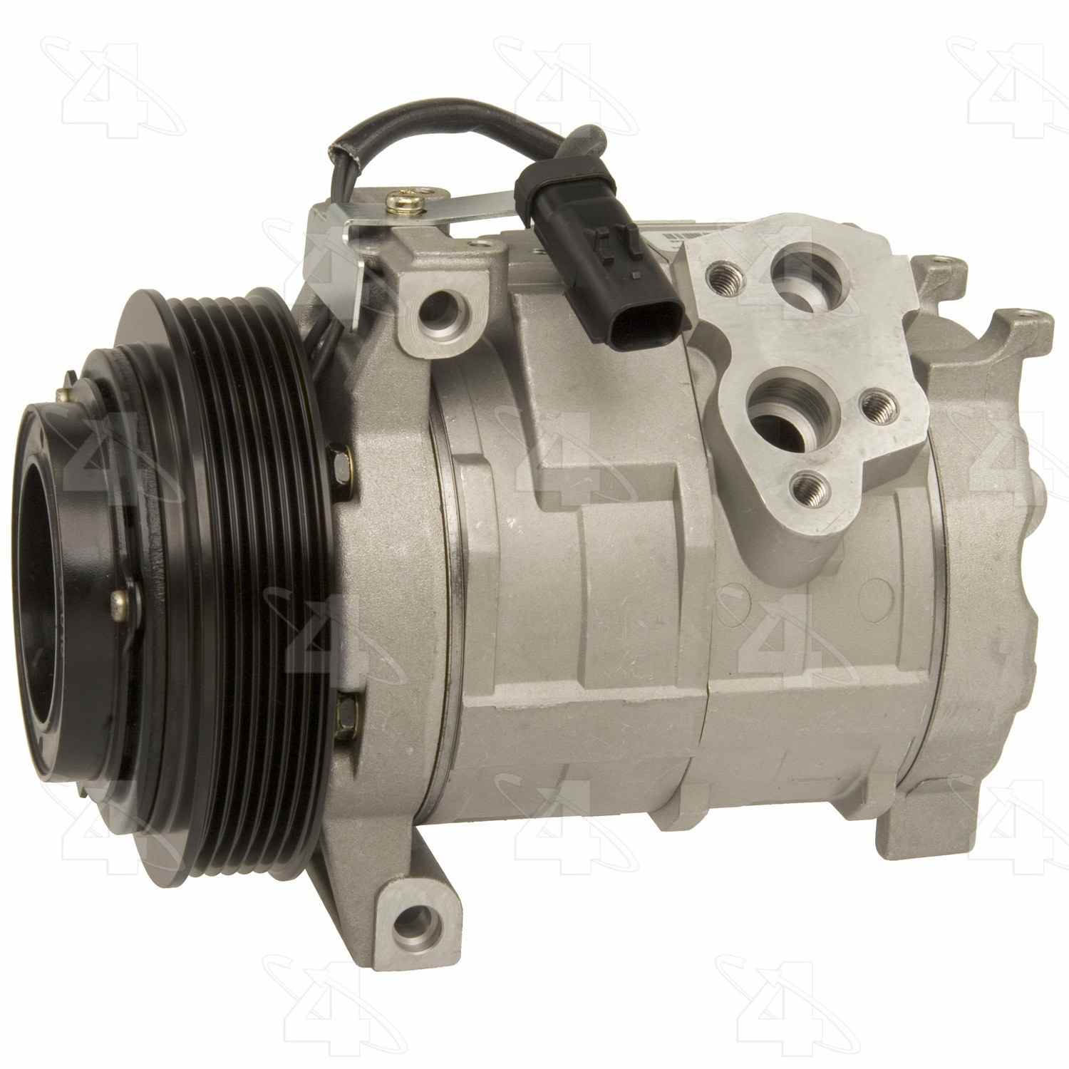 four seasons new nippondenso 10s17c compressor w/ clutch  frsport 98389