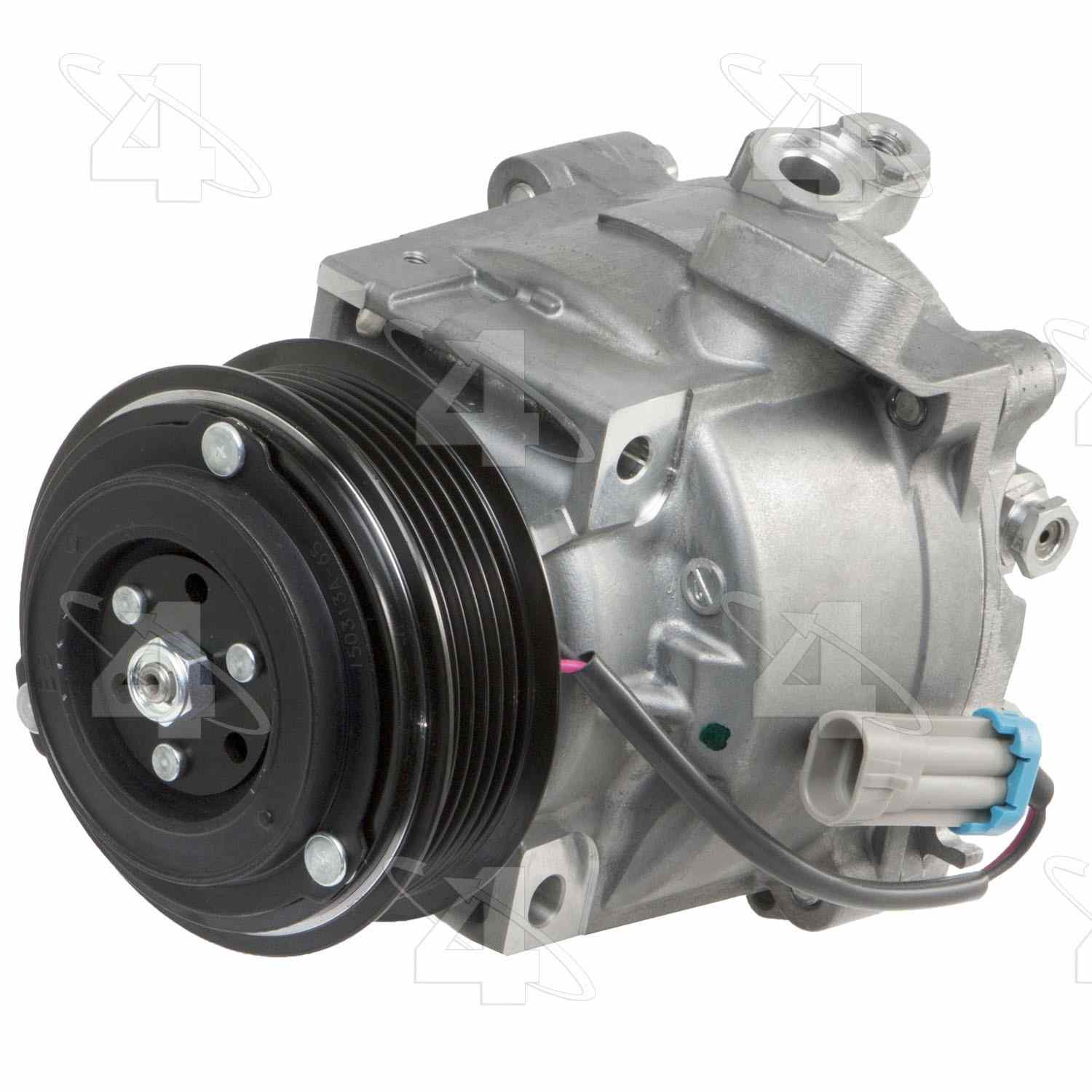 four seasons new mitsubishi qs90 compressor w/ clutch  frsport 98496