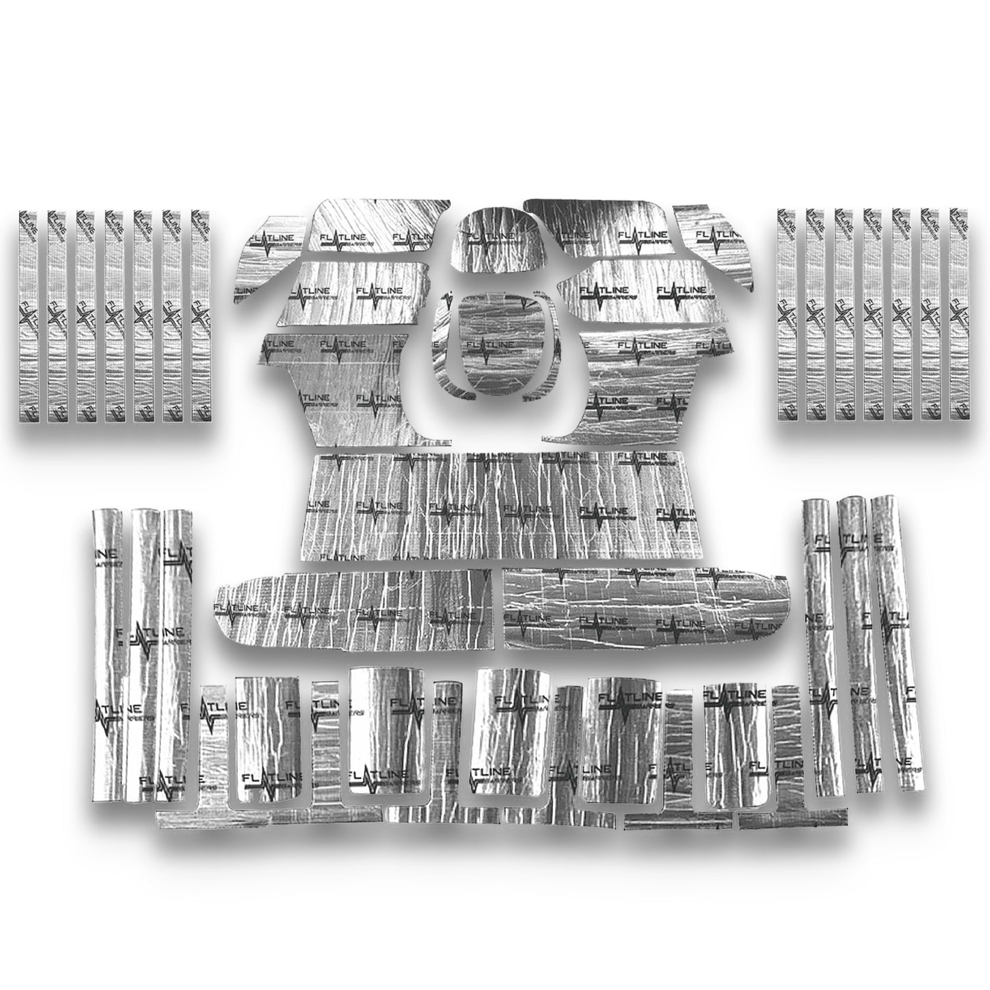 Flatline Barriers 55-59 GM Truck High Tunn el Full Insulation Kit FTLTABT4039