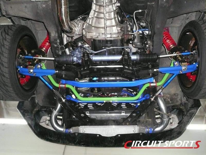 Circuit Sports Front Lower Control Arms - Nissan 240SX/Silvia ('95-98 S14)
