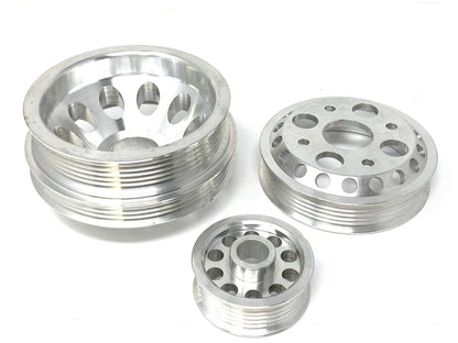 Lightweight Engine Pulley Set for Infiniti G35 02-06 VQ35DE Crank PS Alt