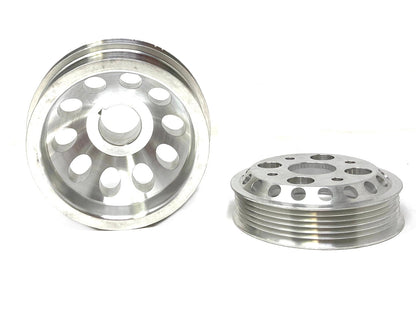 Lightweight Engine Pulley Set for Infiniti G35 02-06 VQ35DE Crank PS Alt