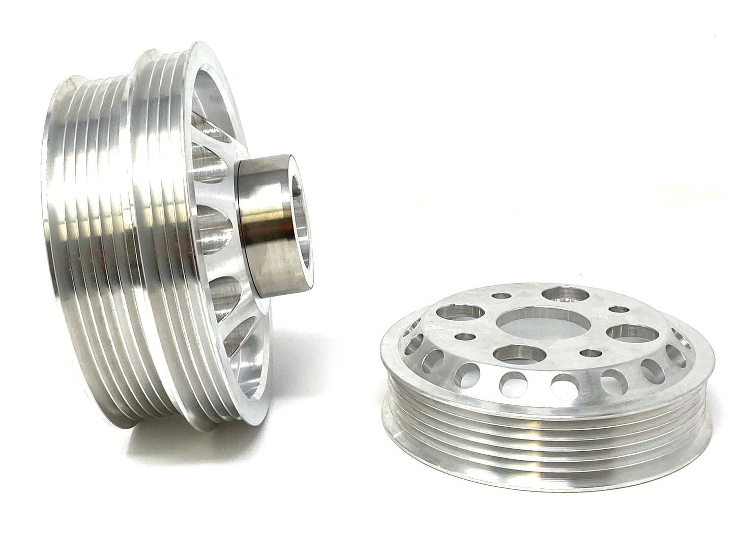 Lightweight Engine Pulley Set for Nissan 350Z 02-06 VQ35DE Crank PS Alt