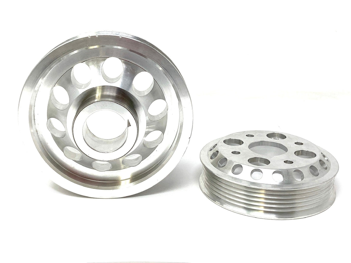 Lightweight Engine Pulley Set for Nissan 350Z 02-06 VQ35DE Crank PS Alt