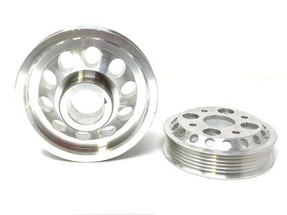 Lightweight Engine Pulley Set for Nissan 350Z 02-06 VQ35DE Crank PS Alt