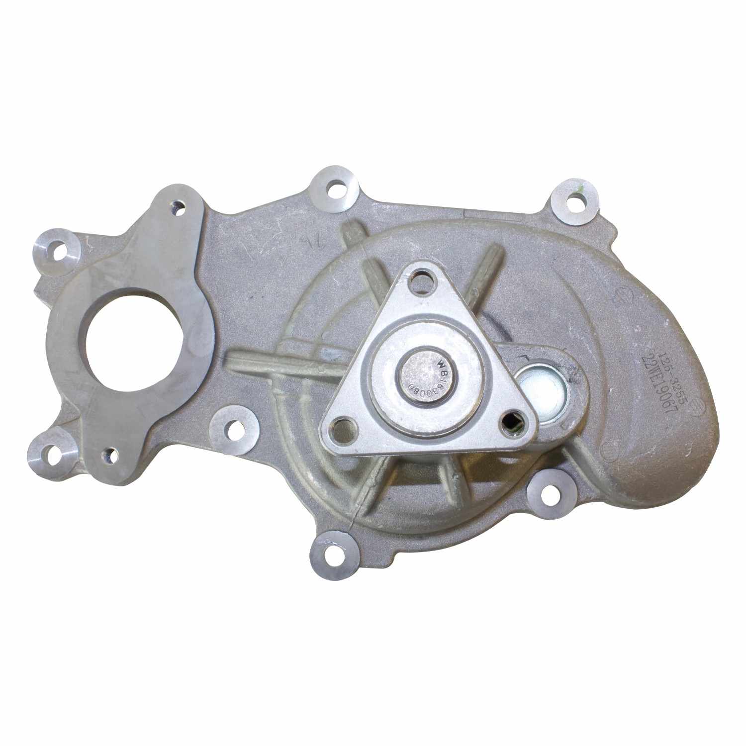 GMB Engine Water Pump  top view frsport 125-3255