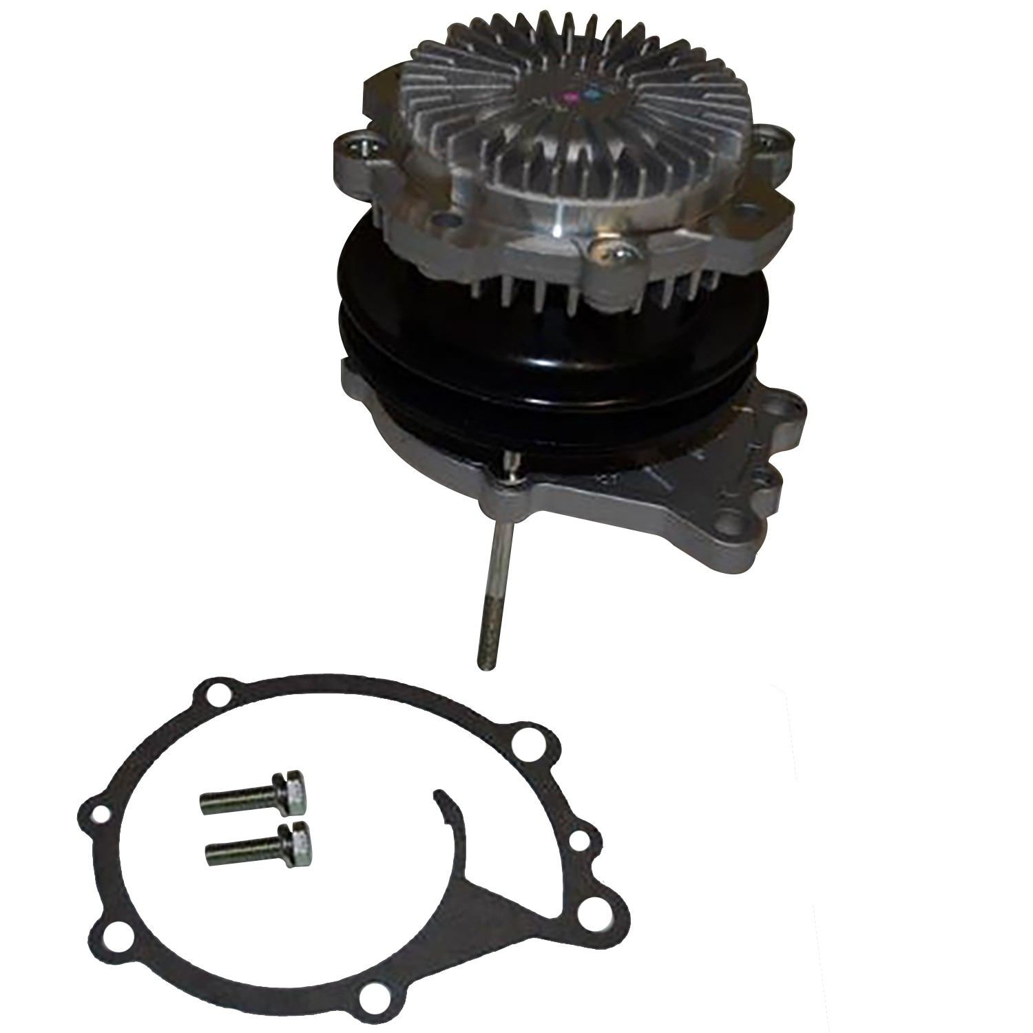 gmb engine water pump with fan clutch  frsport 150-1123