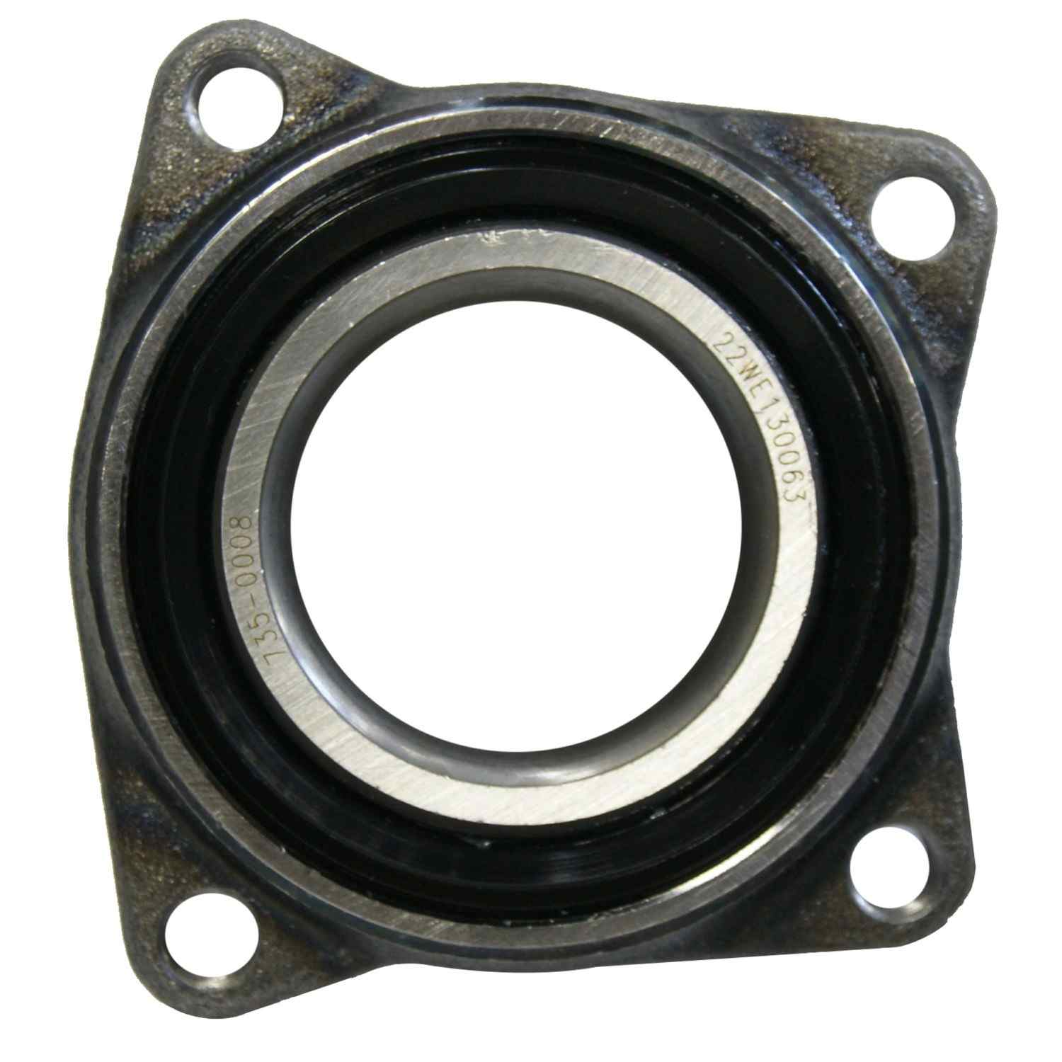 GMB Wheel Bearing and Hub Assembly  top view frsport 735-0008