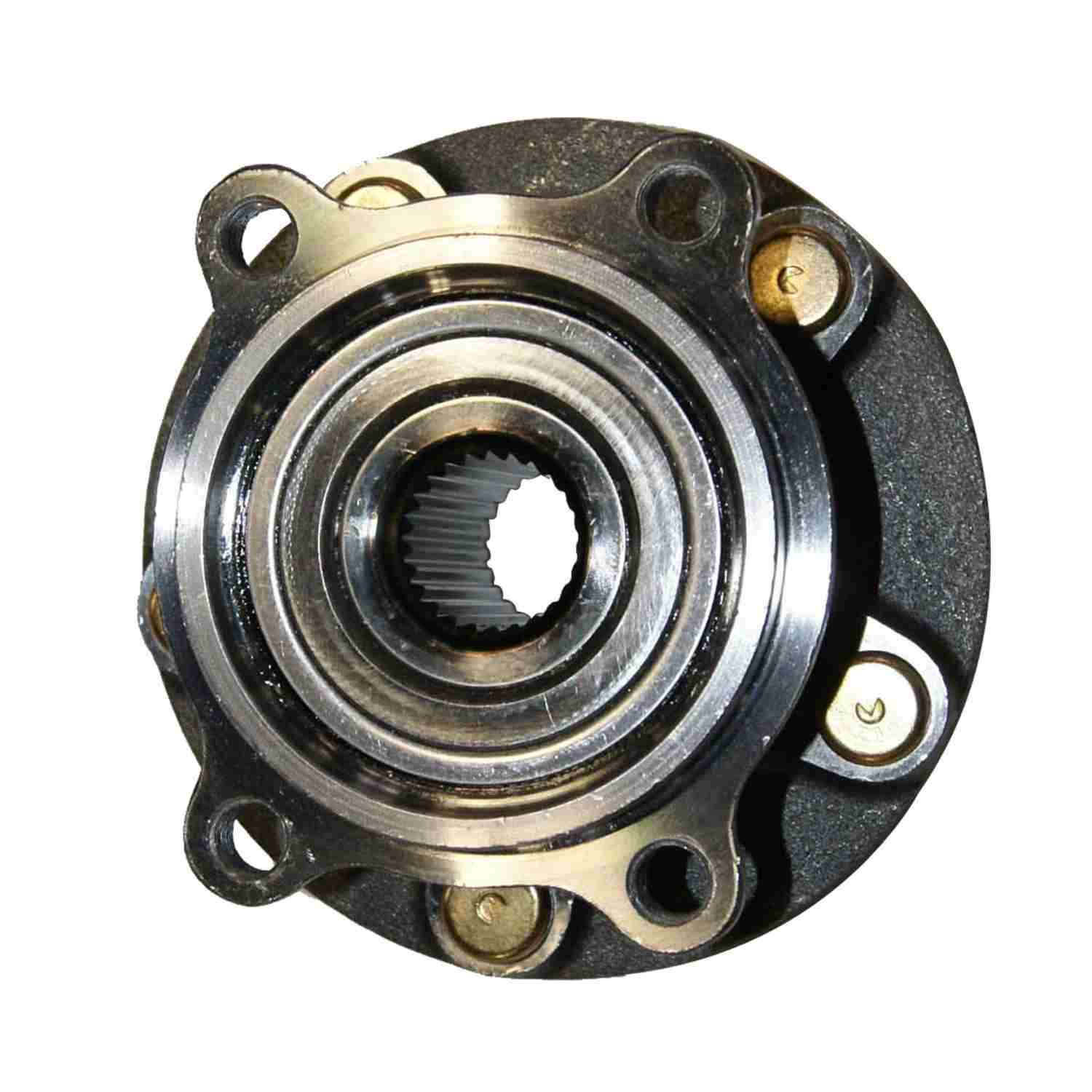 GMB Wheel Bearing and Hub Assembly  top view frsport 748-0002