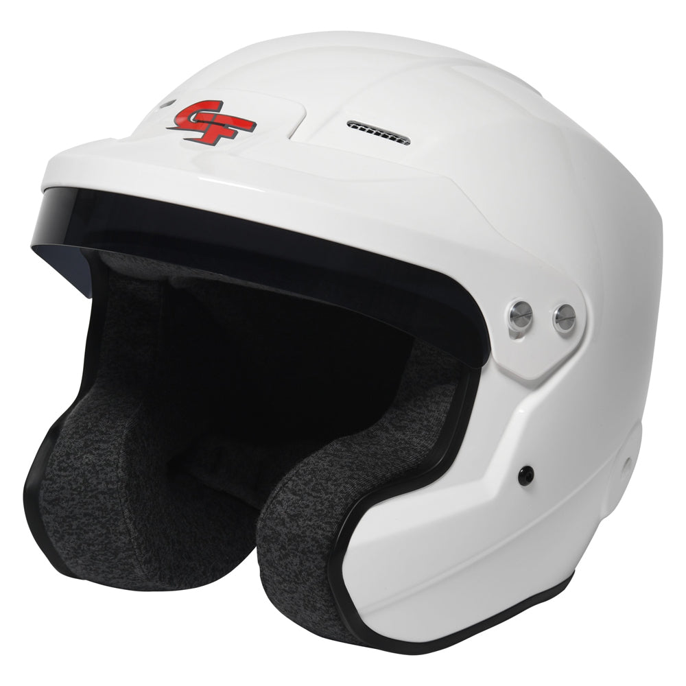 G-Force Helmet Nova Open Large White SA2020 GFR16002LRGWH