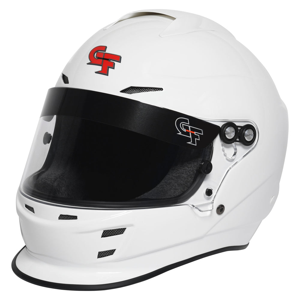 G-Force Helmet Nova Large White SA2020 FIA8859 GFR16004LRGWH