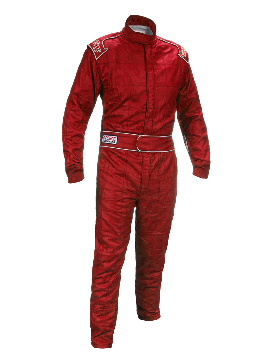 G-Force Suit G-Limit Large Red SFI-5 GFR35451LRGRD