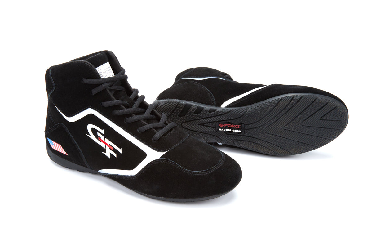 G-Force Shoes G-Limit Size 5 Black Midtop GFR44000050BK