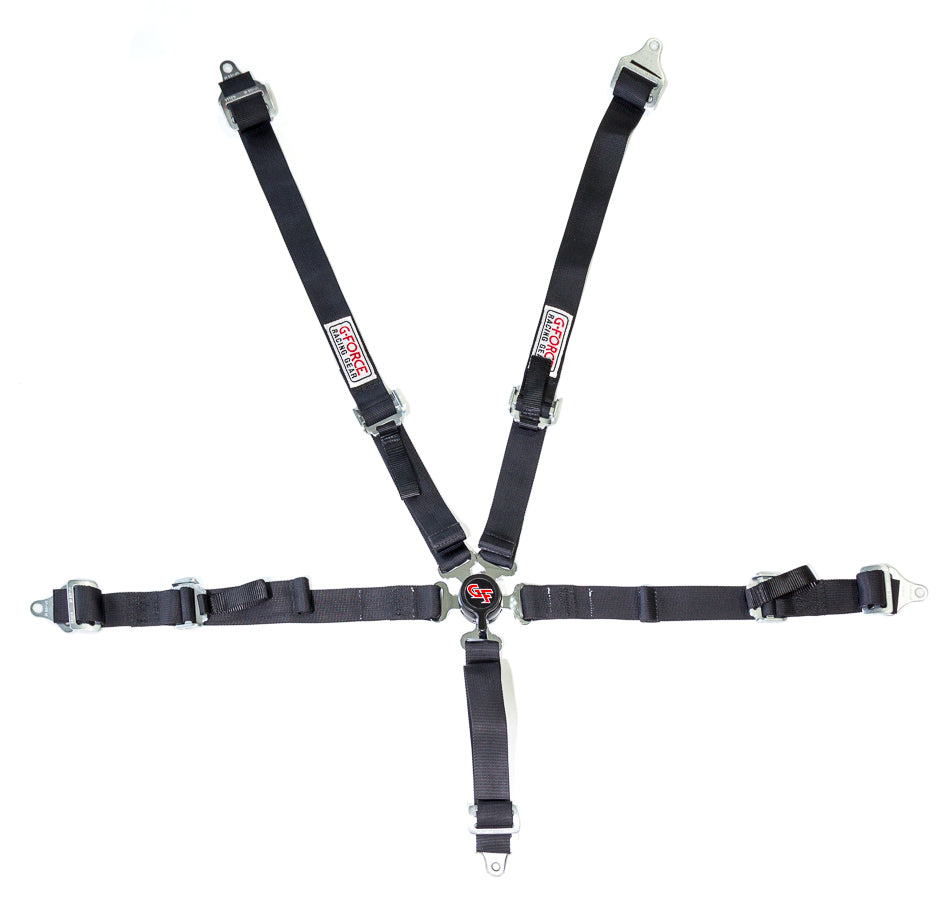 G-Force Harness Camlock Junior Black 5-pt GFR7460BK