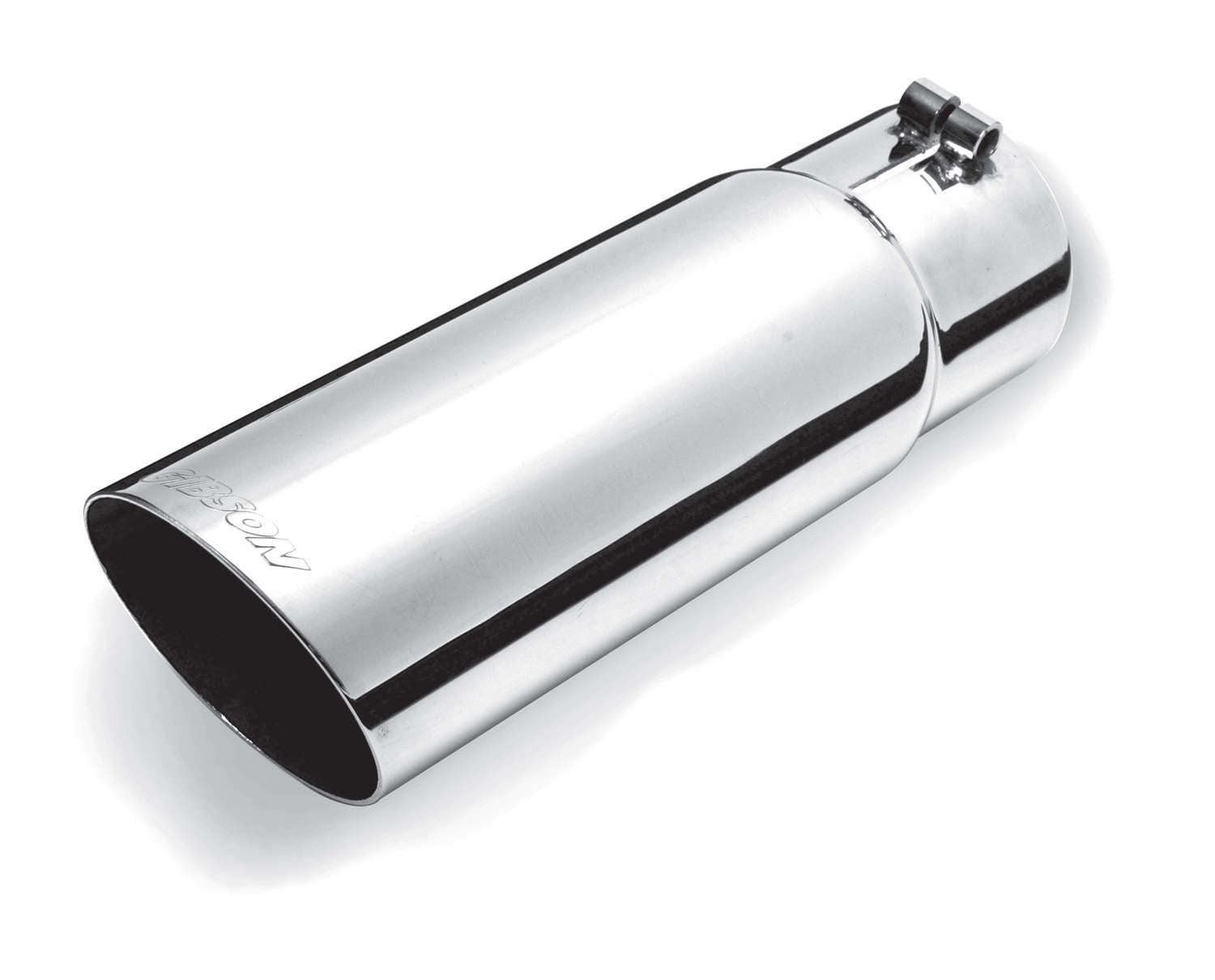 Gibson Stainless Single Wall An gle Exhaust Tip GIB500392