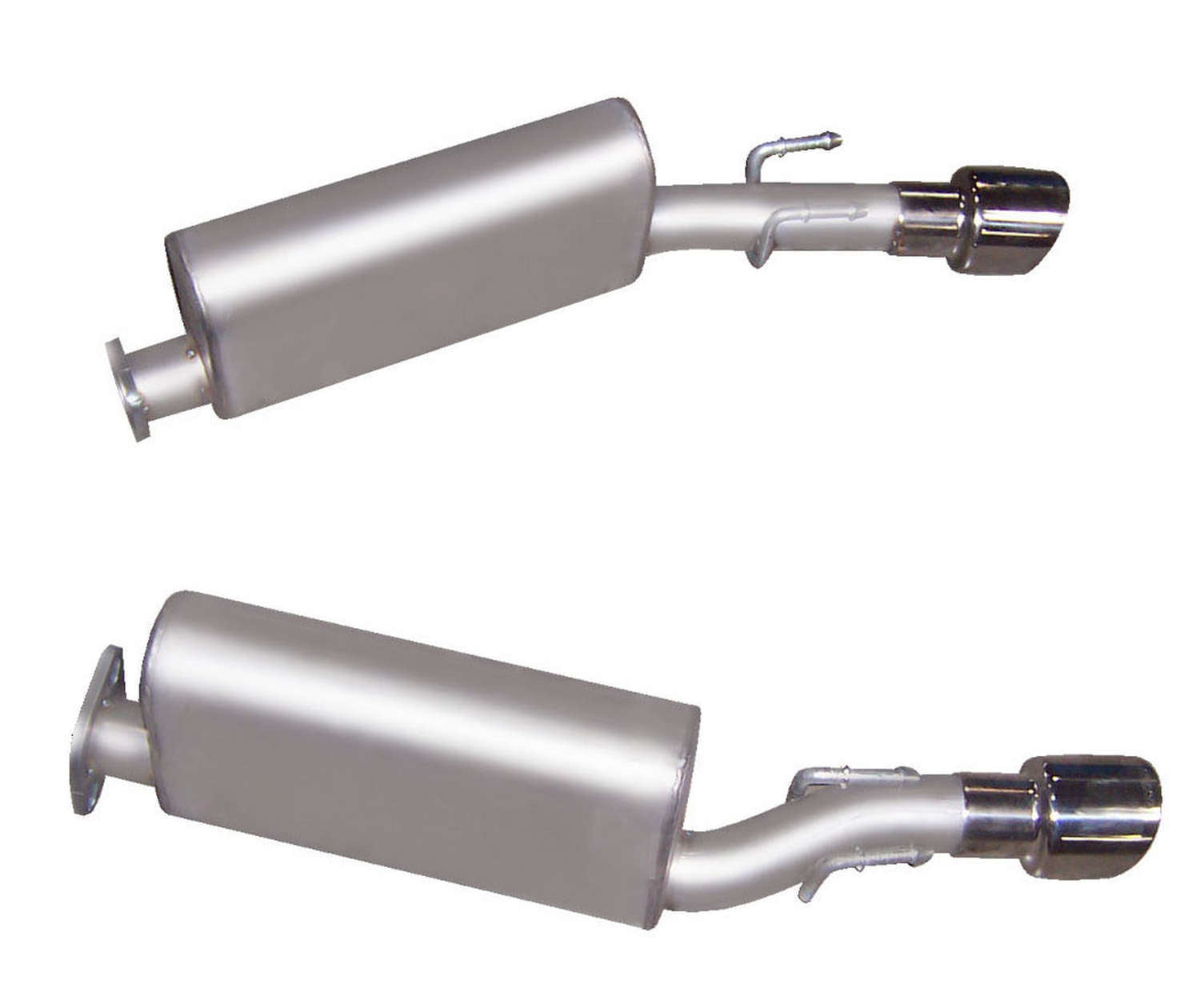 Gibson Axle Back Dual Exhaust S ystem Stainless GIB618000