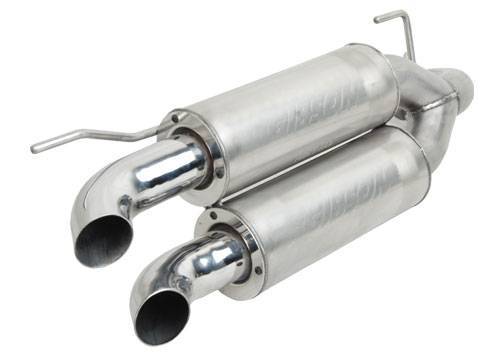 Gibson Polaris UTV Dual Exhaust Stainless GIB98013