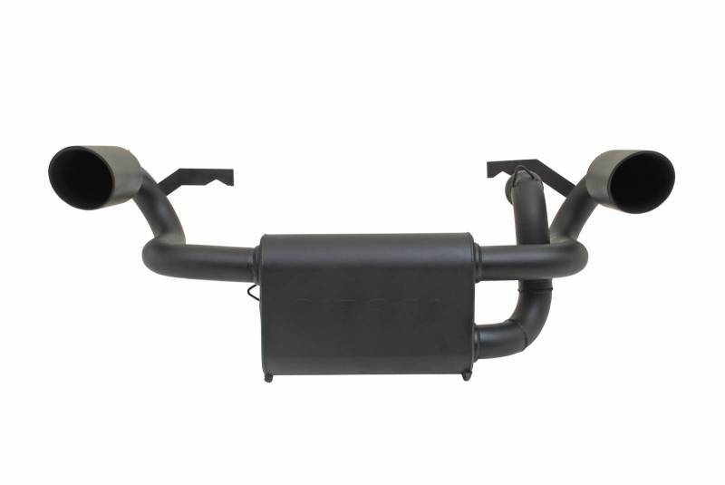 Gibson Polaris UTV Dual Exhaust Black Ceramic GIB98024