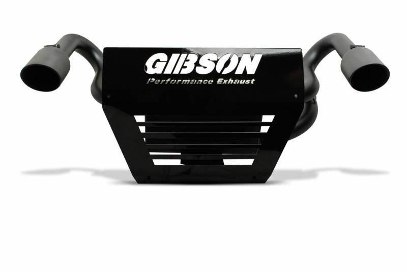 Gibson Polaris UTV Dual Exhaust Black Ceramic GIB98026