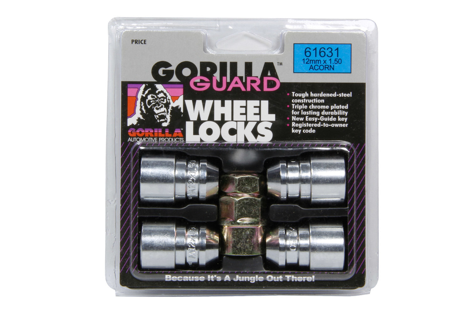 Gorilla 4 Gorilla Guard Locks Acorn 12mm x 1.50 GOR61631