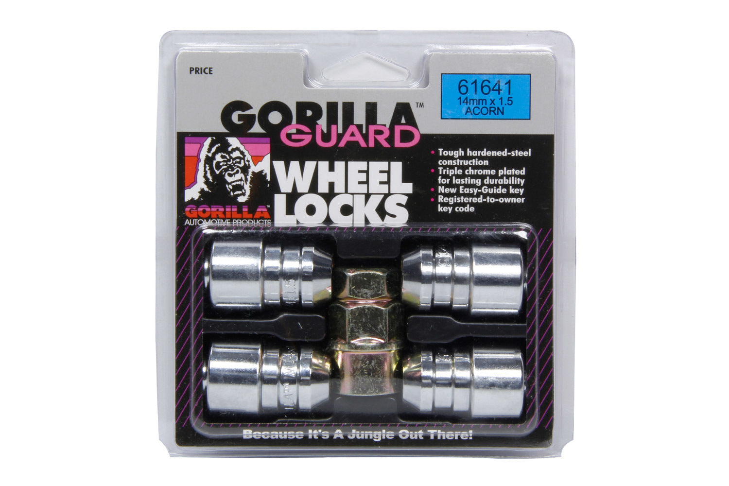 Gorilla 4 Gorilla Guard Locks Acorn 14mm x 1.50 GOR61641