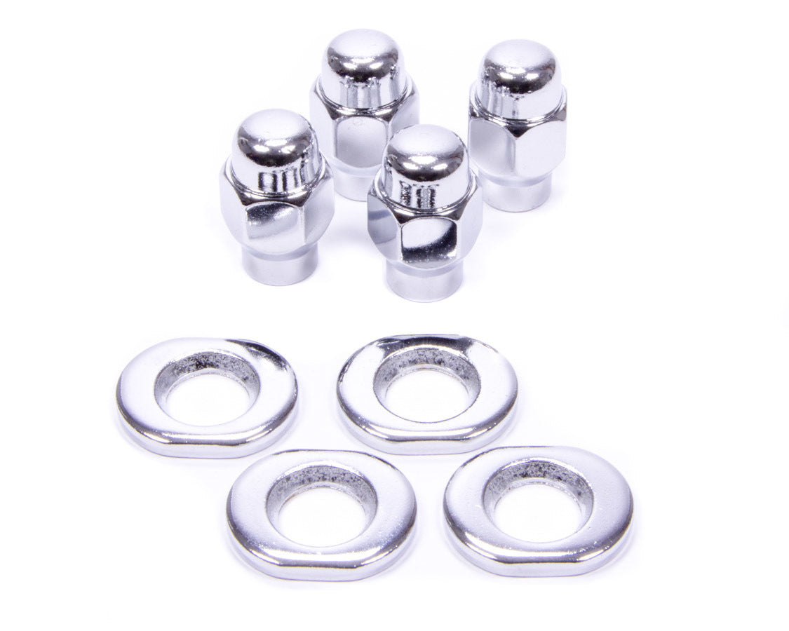 Gorilla 4 Lugnuts ET Style Conic al Seat 7/16 GOR68177B