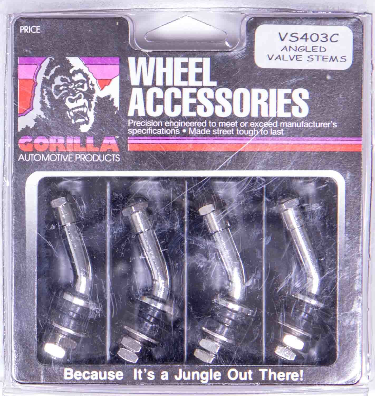 Gorilla Angle Valve Stems 4 Pack GORVS403-C