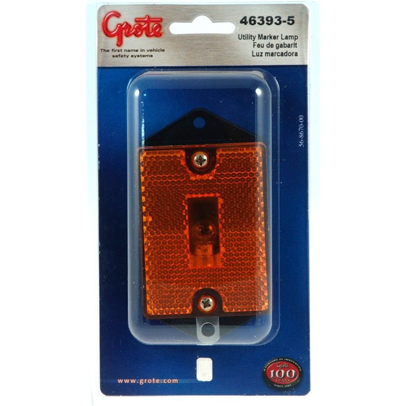 Grote Side Marker Light  top view frsport 46393-5